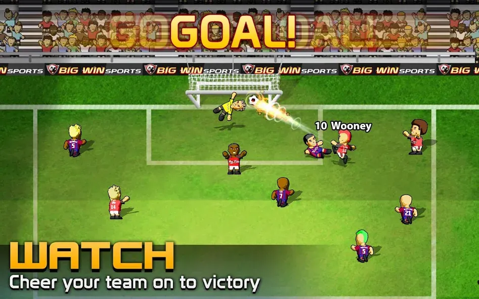 BIG WIN Soccer: World Football (БИГ ВИН Соккер) [МОД: Бесконечные деньги, Монеты и Мега MOD] Screenshot 3