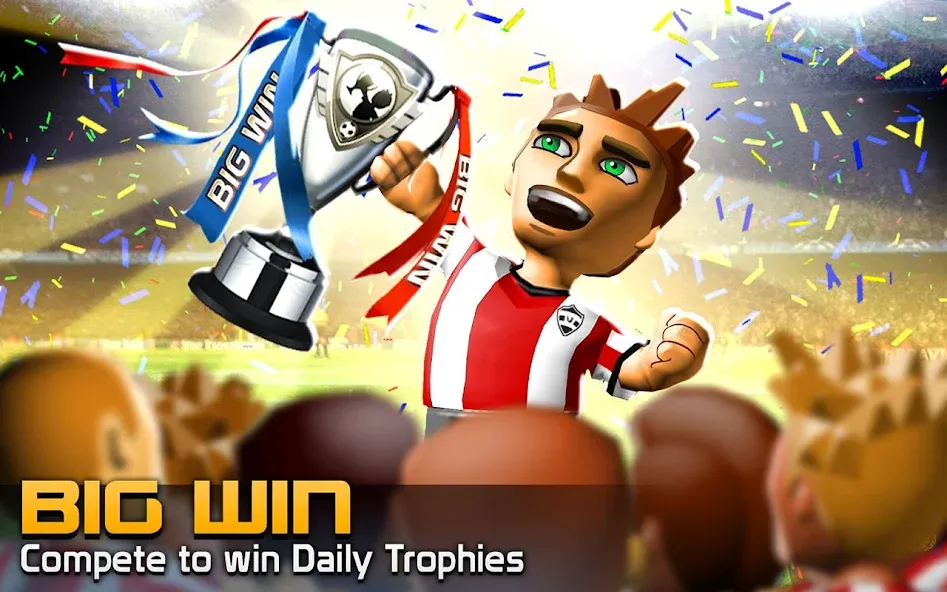 BIG WIN Soccer: World Football (БИГ ВИН Соккер) [МОД: Бесконечные деньги, Монеты и Мега MOD] Screenshot 4