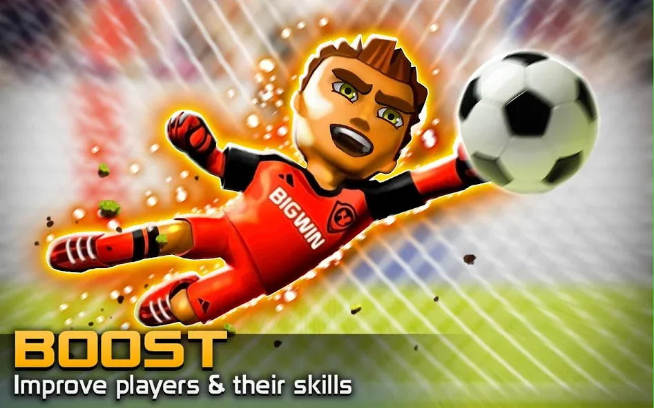 BIG WIN Soccer: World Football (БИГ ВИН Соккер) [МОД: Бесконечные деньги, Монеты и Мега MOD] Screenshot 5