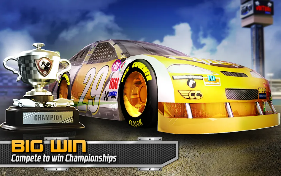 BIG WIN Racing (БИГ ВИН Гонки) [МОД: Все открыто, Дополнительные деньги и Меню MOD] Screenshot 5