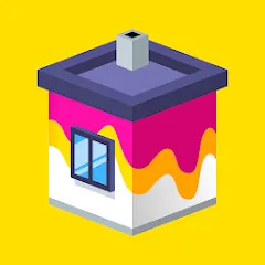 Скачать House Paint (Хаус Пейнт) [МОД: Много денег, Монет и Все открыто] | Взлом House Paint на Андроид