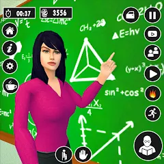 Скачать High School Teacher Life Game [МОД: Деньги, Монеты и Меню MOD] | Взлом High School Teacher Life Game на Андроид