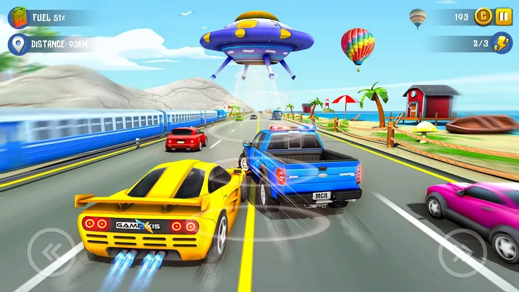 Mini Car Racing Game Legends [МОД: Много монет, Открытые уровни и Мега MOD] Screenshot 2
