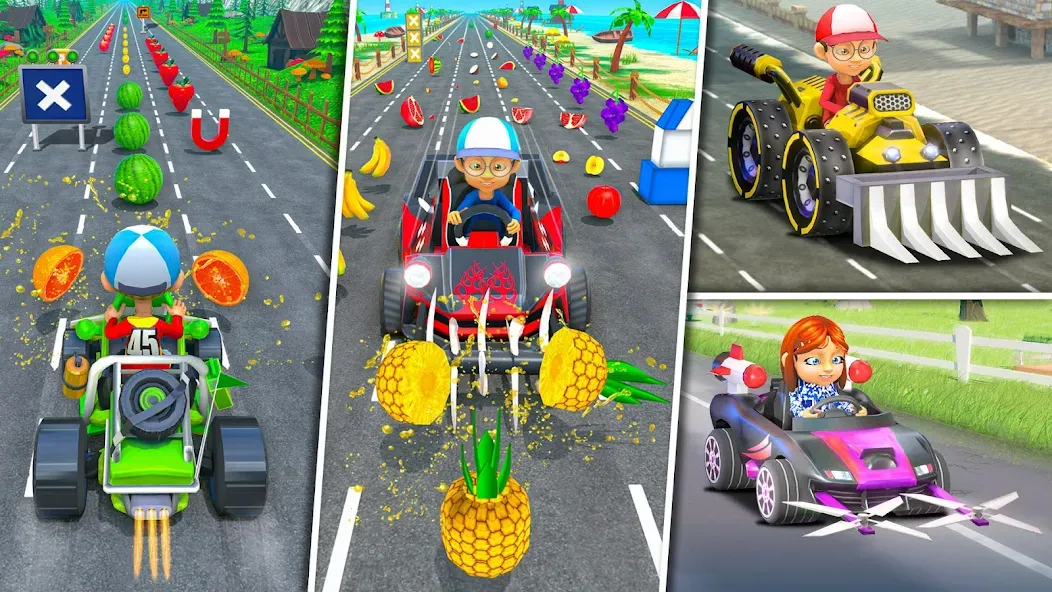 Mini Car Racing Game Legends [МОД: Много монет, Открытые уровни и Мега MOD] Screenshot 5