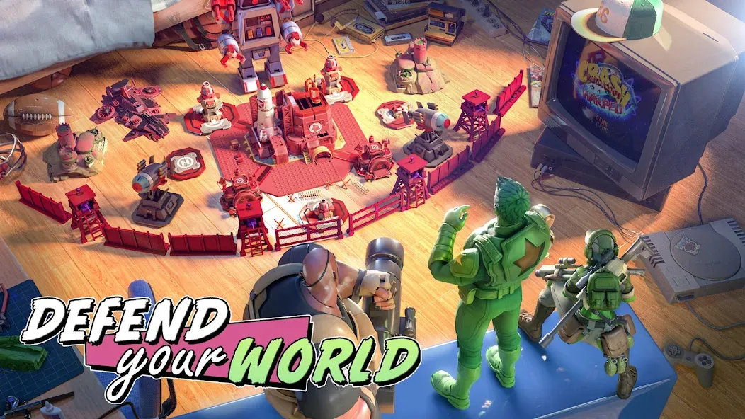 TOY WARS (Арми Мен Страйк) [МОД: Деньги, Монеты и Меню MOD] Screenshot 4