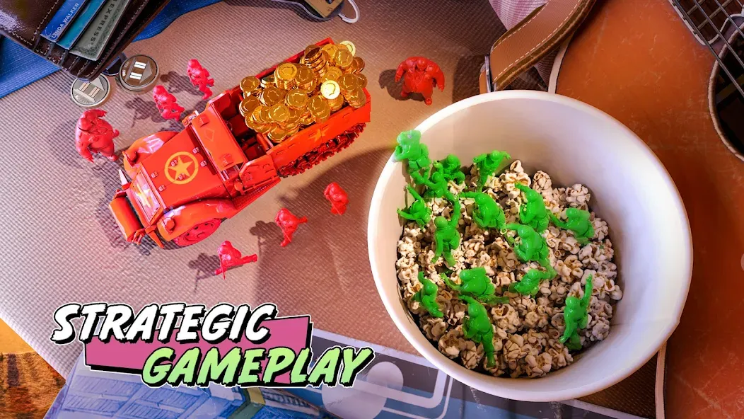 TOY WARS (Арми Мен Страйк) [МОД: Деньги, Монеты и Меню MOD] Screenshot 5
