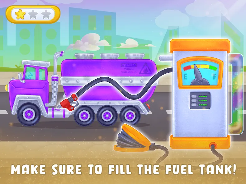 Oil Tanker Truck Games [МОД: Много денег, Монет и Все открыто] Screenshot 3
