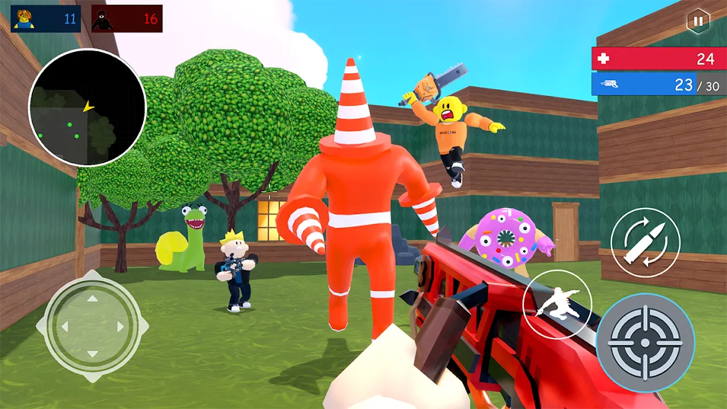 Alphabet Shooter: Survival FPS (Алфавит Шутер) [МОД: Все открыто, Дополнительные деньги и Меню MOD] Screenshot 4