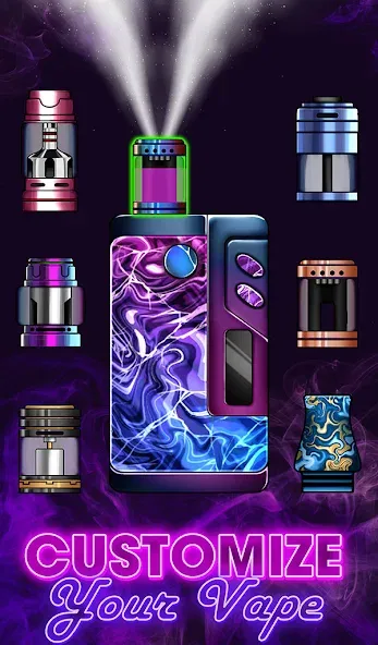 Vape 'N Pod Trick Simulator [МОД: Деньги, Монеты и Меню MOD] Screenshot 5