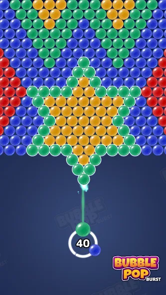 Bubble Pop Burst: Bubble Shoot (Бабл Поп Брст) [МОД: Много монет, Открытые уровни и Мега MOD] Screenshot 3