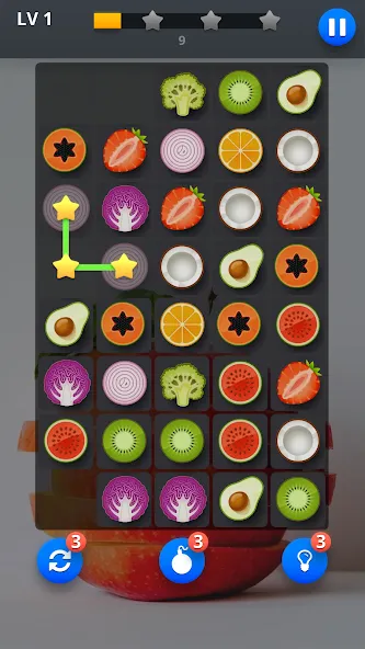 Onet Connect - Pair Matching [МОД: Меню, Бесконечные монеты и Открытые уровни] Screenshot 1