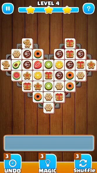 Tile Match Sweet -Triple Match [МОД: Много монет, Открытые уровни и Мега MOD] Screenshot 1