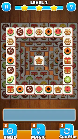 Tile Match Sweet -Triple Match [МОД: Много монет, Открытые уровни и Мега MOD] Screenshot 3