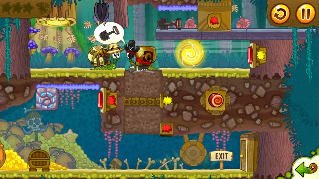 Snail Bob 2 [МОД: Много монет, Открытые уровни и Мега MOD] Screenshot 3