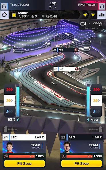 F1 Clash - Car Racing Manager (Ф1 Клаш) [МОД: Деньги, Монеты и Меню MOD] Screenshot 2