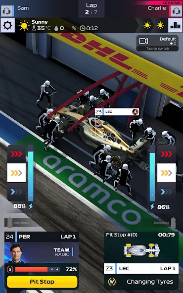 F1 Clash - Car Racing Manager (Ф1 Клаш) [МОД: Деньги, Монеты и Меню MOD] Screenshot 5