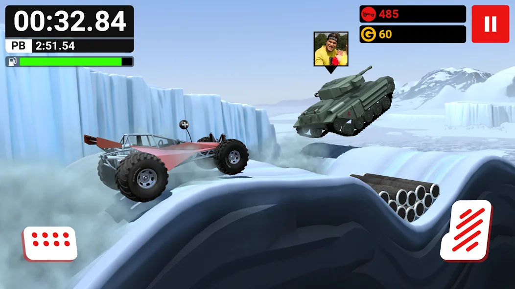 MMX Hill Dash (ММХ Хилл Клайм) [МОД: Все открыто, Дополнительные деньги и Меню MOD] Screenshot 2
