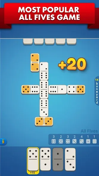 Dominos Party - Classic Domino [МОД: Много монет, Открытые уровни и Мега MOD] Screenshot 1