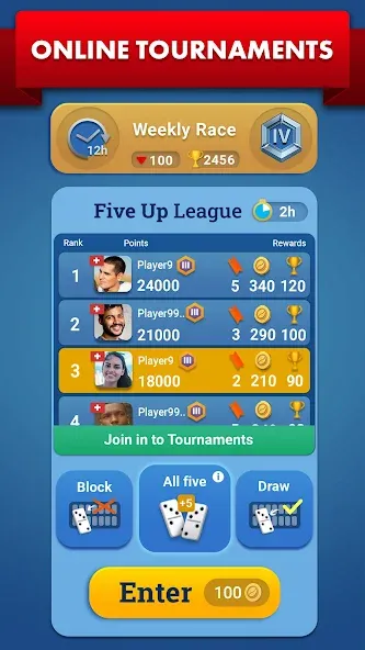 Dominos Party - Classic Domino [МОД: Много монет, Открытые уровни и Мега MOD] Screenshot 3