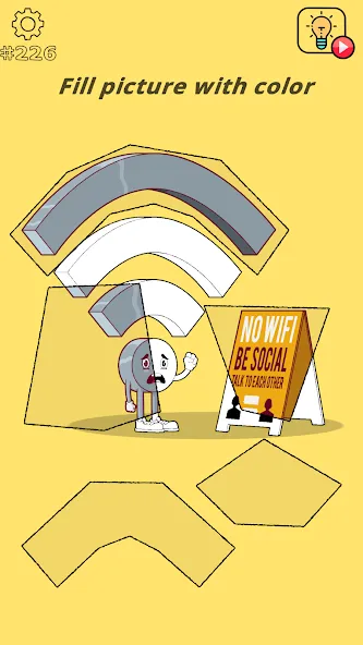 Brain Wash - Thinking Game (Брейн Вош) [МОД: Меню, Бесконечные монеты и Открытые уровни] Screenshot 1