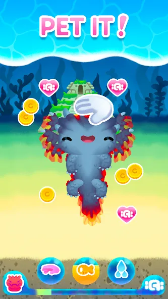Axolochi [МОД: Деньги, Монеты и Меню MOD] Screenshot 2