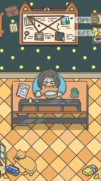 Hidden Cats Detective Agency [МОД: Бесконечные деньги, Монеты и Мега MOD] Screenshot 1