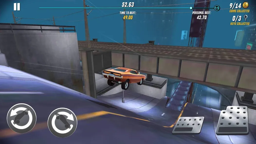 Stunt Car Extreme (Стант Кар Экстрим) [МОД: Меню, Бесконечные монеты и Открытые уровни] Screenshot 2