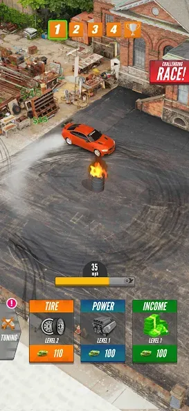 Drift 2 Drag (Дрифт 2 Дрэг) [МОД: Много монет, Открытые уровни и Мега MOD] Screenshot 1