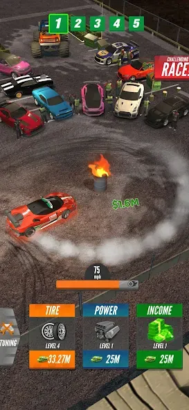 Drift 2 Drag (Дрифт 2 Дрэг) [МОД: Много монет, Открытые уровни и Мега MOD] Screenshot 2
