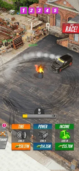 Drift 2 Drag (Дрифт 2 Дрэг) [МОД: Много монет, Открытые уровни и Мега MOD] Screenshot 4