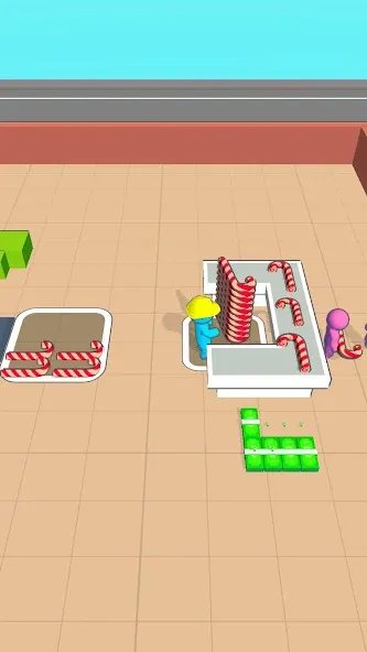 Candy Factory (Кэнди Фактори) [МОД: Все открыто, Дополнительные деньги и Меню MOD] Screenshot 4