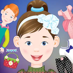 Скачать Dress Up game for girls [МОД: Много монет, Открытые уровни и Мега MOD] | Взлом Dress Up game for girls на Андроид