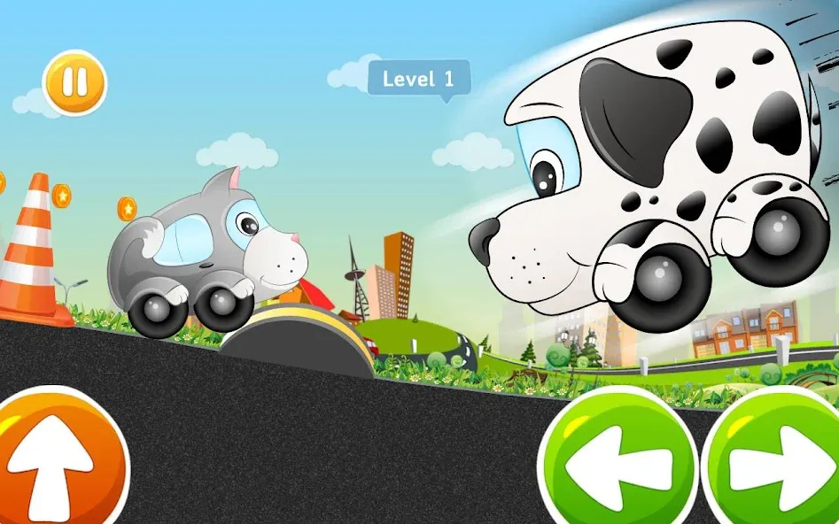 Kids Car Racing game – Beepzz [МОД: Меню, Бесконечные монеты и Открытые уровни] Screenshot 2