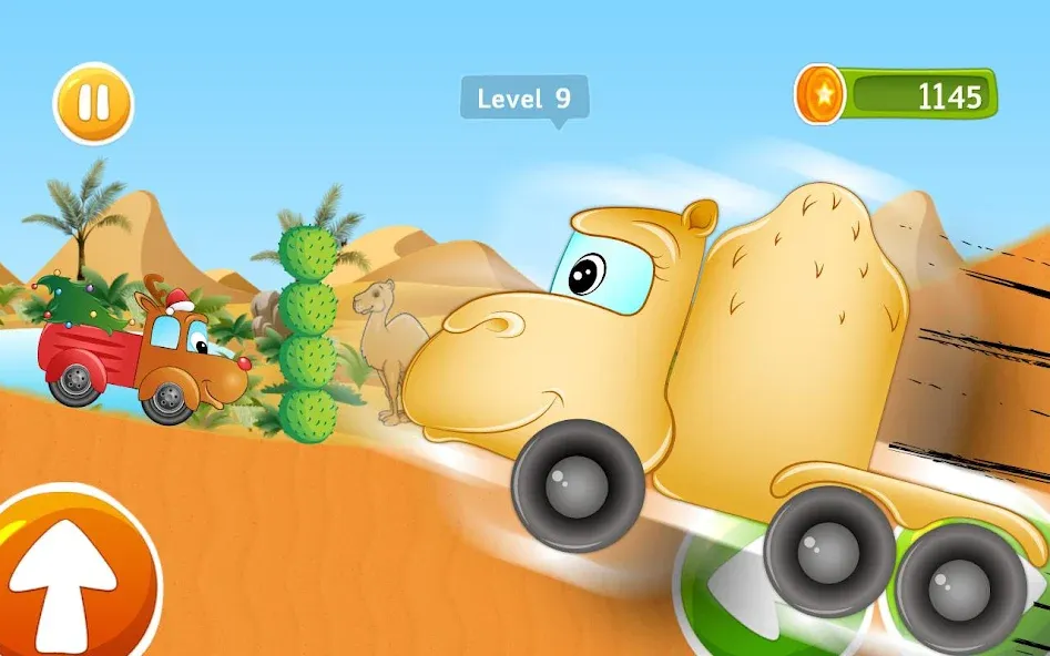 Kids Car Racing game – Beepzz [МОД: Меню, Бесконечные монеты и Открытые уровни] Screenshot 4
