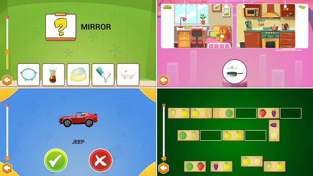 690 Puzzles for preschool kids [МОД: Меню, Бесконечные монеты и Открытые уровни] Screenshot 4