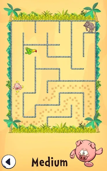 Maze game - Kids puzzle games [МОД: Все открыто, Дополнительные деньги и Меню MOD] Screenshot 1