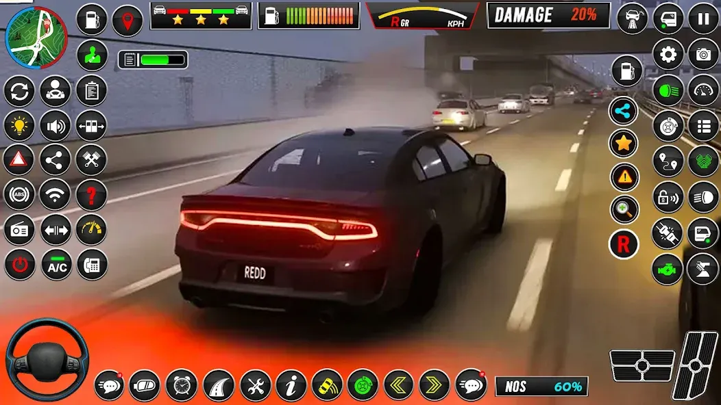 Multistory Real Car Parking 3D [МОД: Все открыто, Дополнительные деньги и Меню MOD] Screenshot 2