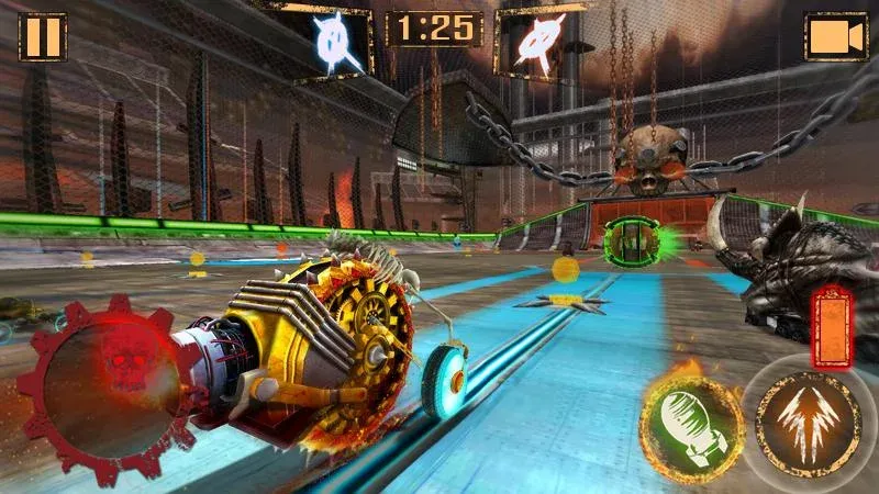 Rocket Car Ball [МОД: Все открыто, Дополнительные деньги и Меню MOD] Screenshot 2