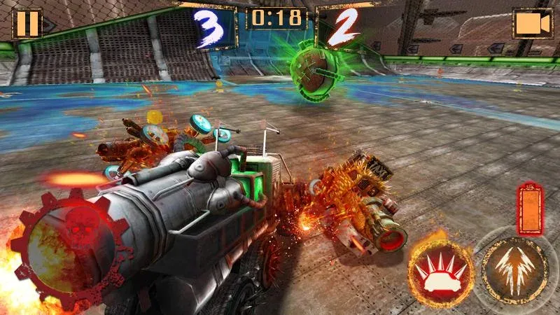 Rocket Car Ball [МОД: Все открыто, Дополнительные деньги и Меню MOD] Screenshot 4
