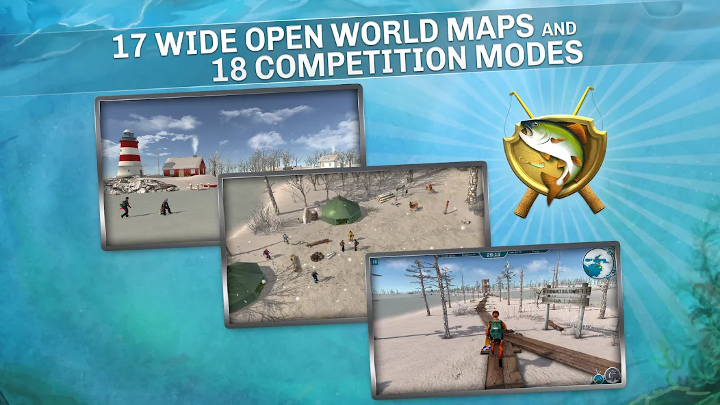 Ice Lakes (Айс Лейкс) [МОД: Бесконечные деньги, Монеты и Мега MOD] Screenshot 2
