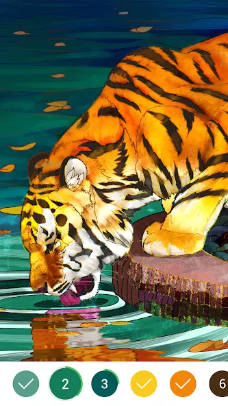 Coloring Book: Color by Number (Колоринг Бук) [МОД: Много монет, Открытые уровни и Мега MOD] Screenshot 3