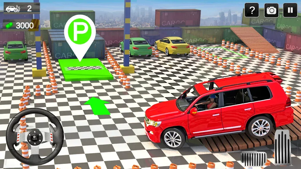 Epic Car Games: Car Parking 3d [МОД: Меню, Бесконечные монеты и Открытые уровни] Screenshot 2