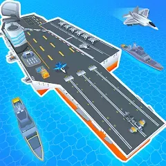 Скачать Idle Aircraft Carrier (Айдл Эйркрафт Кэрриер) [МОД: Много денег, Монет и Все открыто] | Взлом Idle Aircraft Carrier на Андроид