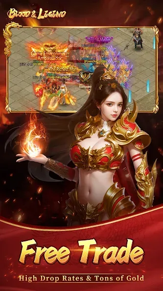 Blood&Legend:Dragon King idle [МОД: Много денег, Монет и Все открыто] Screenshot 2