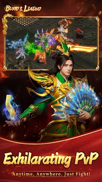 Blood&Legend:Dragon King idle [МОД: Много денег, Монет и Все открыто] Screenshot 3