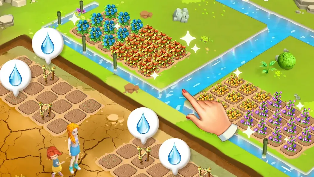 Island Farm Adventure (Айленд Фарм Адвенчер) [МОД: Деньги, Монеты и Меню MOD] Screenshot 1