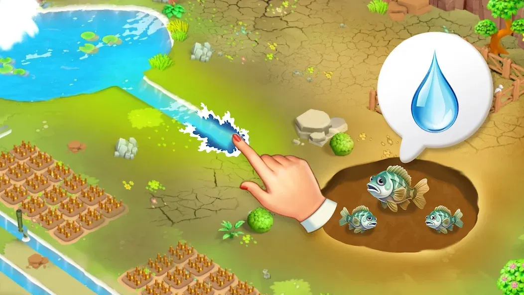 Island Farm Adventure (Айленд Фарм Адвенчер) [МОД: Деньги, Монеты и Меню MOD] Screenshot 2