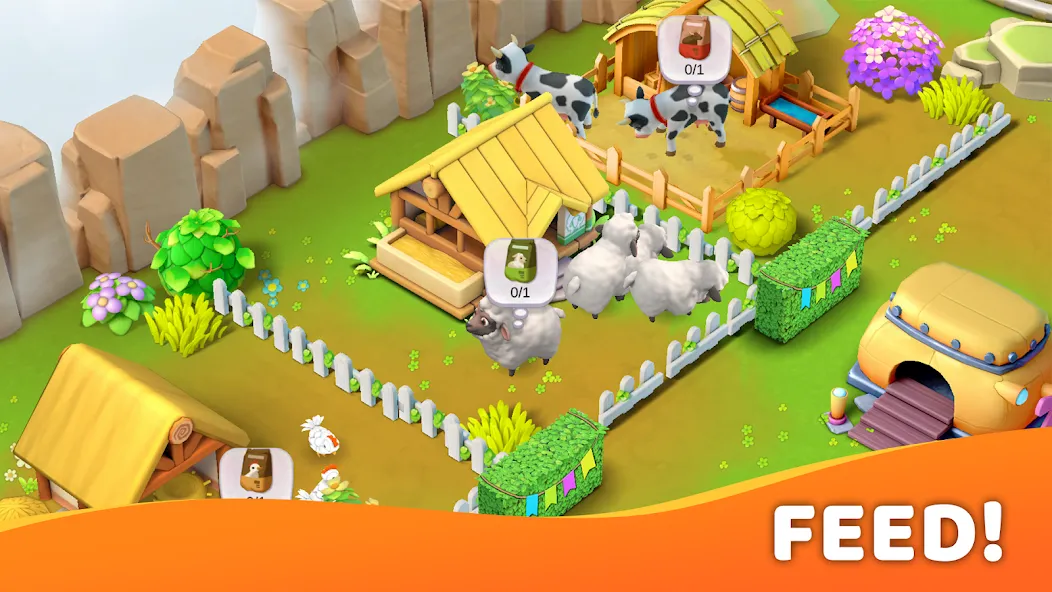 Island Farm Adventure (Айленд Фарм Адвенчер) [МОД: Деньги, Монеты и Меню MOD] Screenshot 5