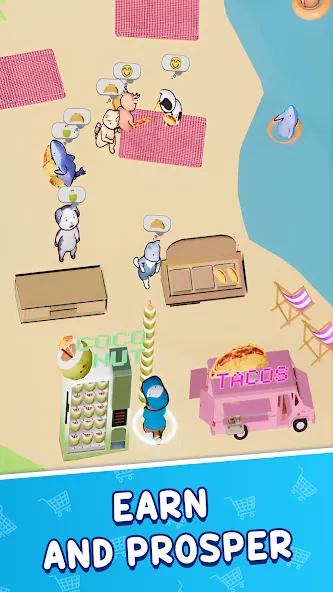 Animal Mart: Tycoon Games (Мой Зверинец Март) [МОД: Деньги, Монеты и Меню MOD] Screenshot 4