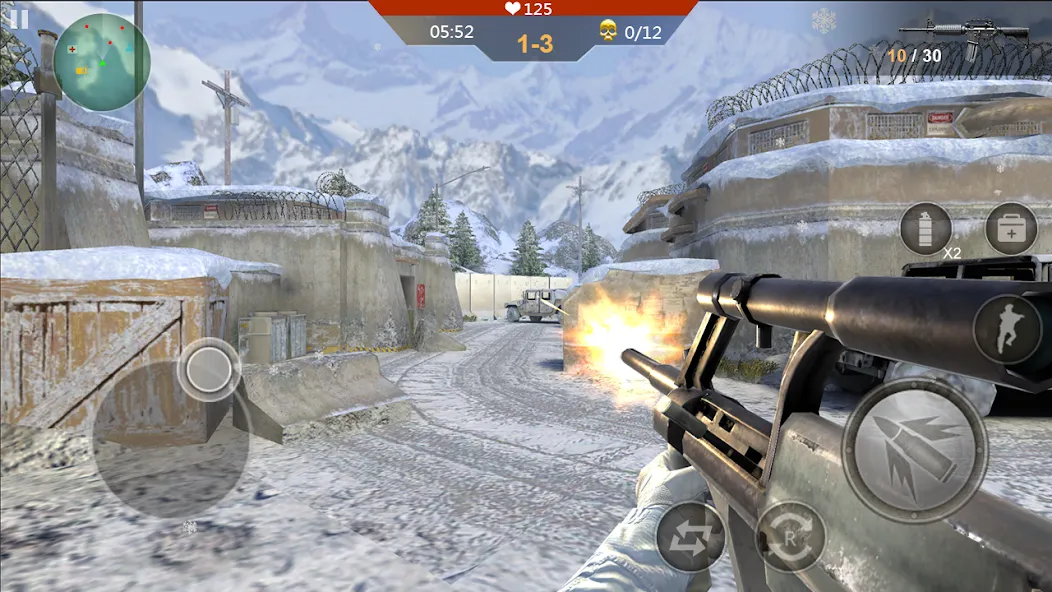 Gun Strike Shoot 3D [МОД: Бесконечные деньги, Монеты и Мега MOD] Screenshot 5